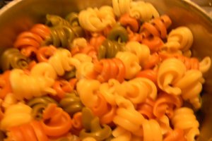 Varza calita cu paste tricolore [de post]