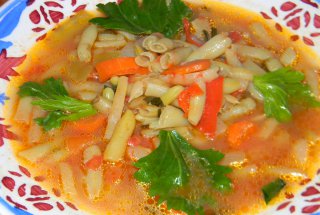 Ciorba de fasole verde (de post)