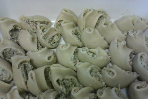 Lumaconi cu crema de brocoli