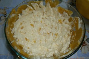 Tort cu frisca si portocale