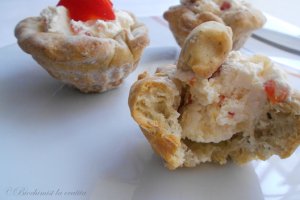 Cupe cu crema de branza