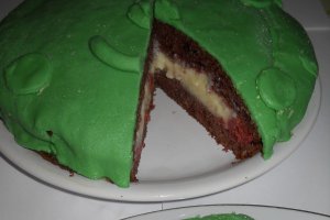 Tort cu budinca de vanilie