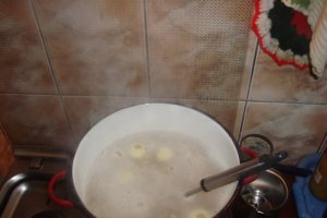 Ciorba de fasole boabe cu ciolan afumat