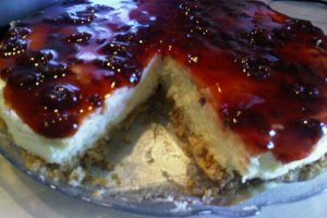 Cheesecake cu visine