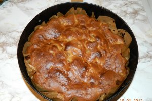 Tarta cu crema de vanilie