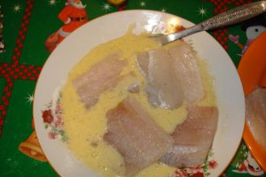 Merluciu pane cu lamaie