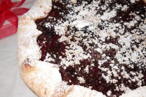 Tarta cu prune si dulceata