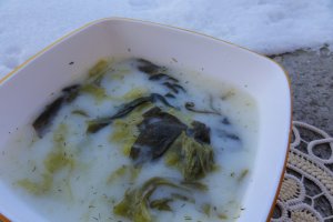 Ciorba de salata verde