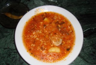 Ciorba de pui taraneasca