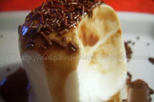 Panna cotta cu ciocolata