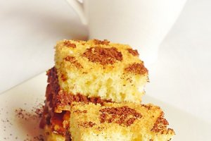Prajitura cu ciocolata si caramel