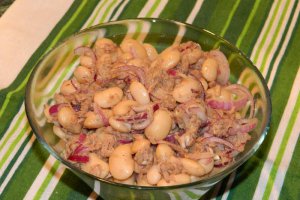 Salata de fasole boabe cu ton