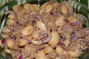 Salata de fasole boabe cu ton