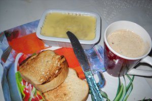 Pate de ficat cu cascaval