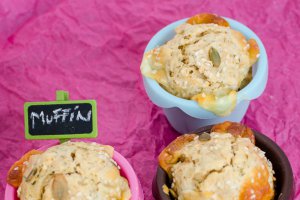 Mozzarella & herbs muffins