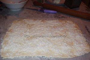 Spirale din foietaj cu branza