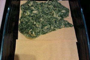 Lasagna cu spanac