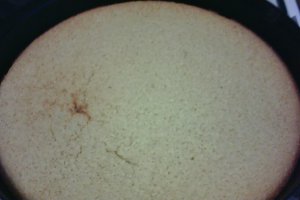 Clafoutis cu cocos si ananas