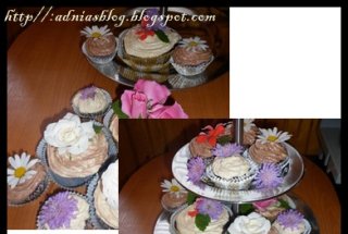 Cupcakes inflorate