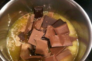 Chocolatopita (placinta de ciocolata)