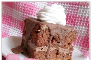 Prajitura cu crema de ciocolata si rom