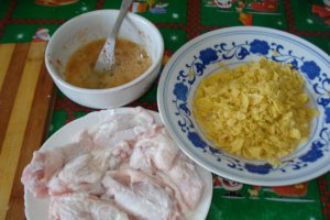 Aripioare imbracate