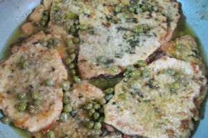 Saltimbocca cu capere si verzisoare de Bruxelles