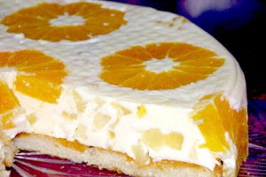 Tort diplomat cu portocale