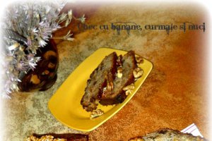 Chec aromat cu banane
