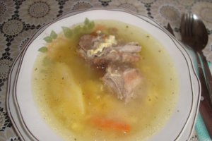 Ciorba de os afumat