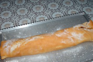 Rulada cu dulceata de capsuni