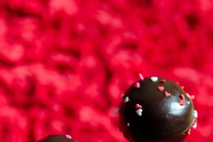 Cake pops de Valentine's Day