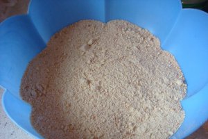 Rulada de biscuiti cu crema de cocos
