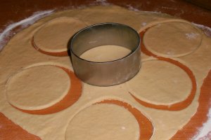 Tarte cu crema de ciocolata si zmeura