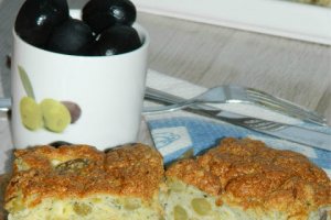 Omleta cu mazare la cuptor
