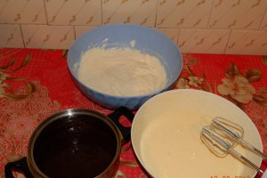 Inimioare cu ciocolata si branza dulce