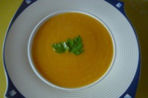 Supa-crema de morcovi