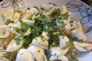 Salată de sparanghel cu jambon