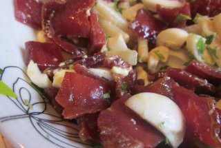 Salată de sparanghel cu jambon