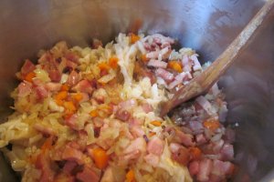 Varză murată cu bacon