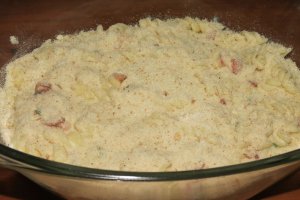 Fusilli cu crema de branza si bacon