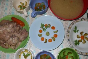 Piftie de porc portionata