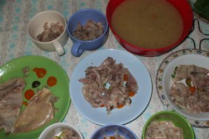 Piftie de porc portionata