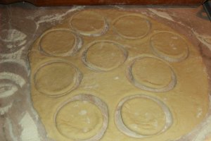 Gogosi umplute, la cuptor