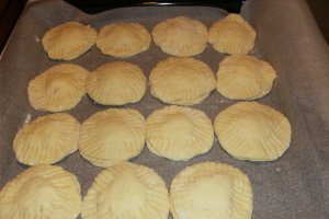 Gogosi umplute, la cuptor