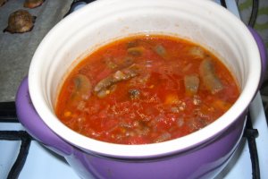 Chiftelute cu sos de ciuperci