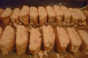 Cantuccini - biscuiti italienesti cu migdale (Toscana)