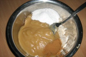 Strudel cu mere si orez cu lapte