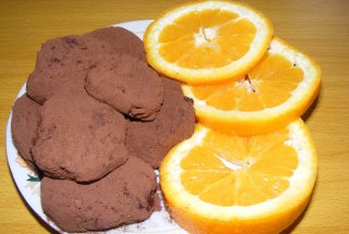 Trufe de ciocolata neagra