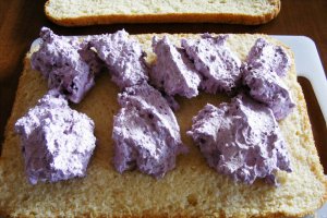 Prajitura cu mousse de afine